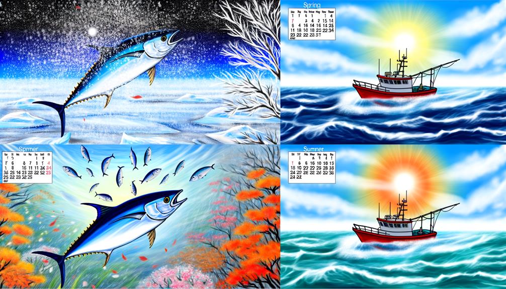 bluefin tuna s seasonal migration