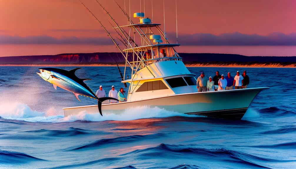 deep sea fishing in cape cod