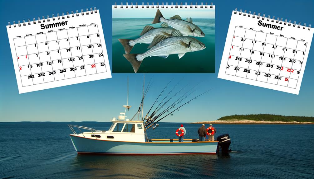 optimal haddock fishing season